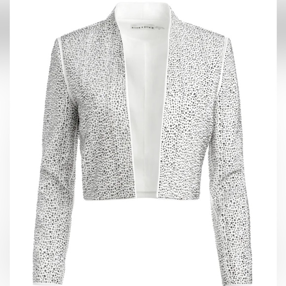 New Alice and Olivia Kalia embellished jacket - Picture 3 of 14